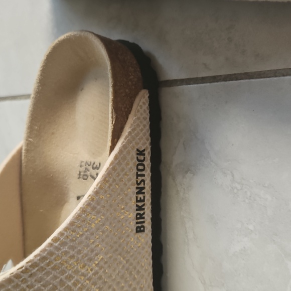 Birkenstock Sandals - Textured Cream - Picture 2 of 5